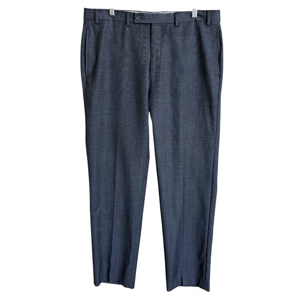 Lauren Ralph Lauren Mens 36x34L 100% Wool Trousers Charcoal Gray Quiet Luxury - Picture 11 of 14